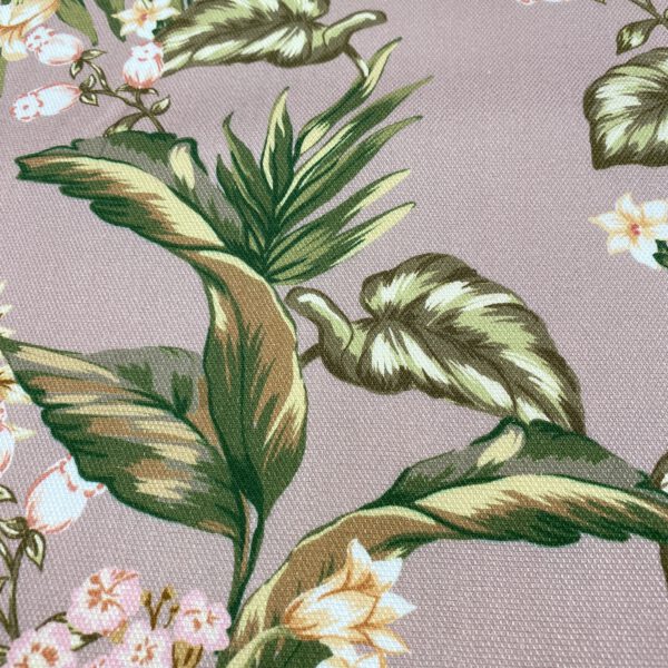 Viscosecrepe Rosenholz Floral – Bild 5