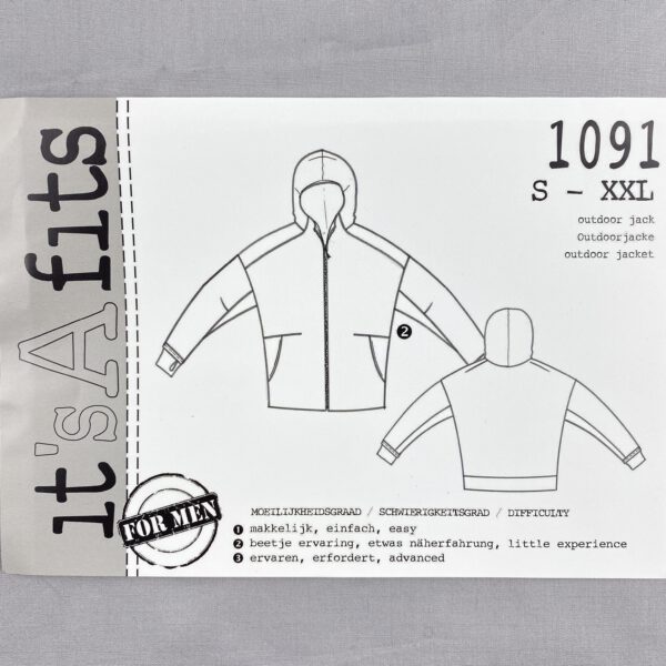 Its a fits Schnittmuster 1091 Jacke Unisex