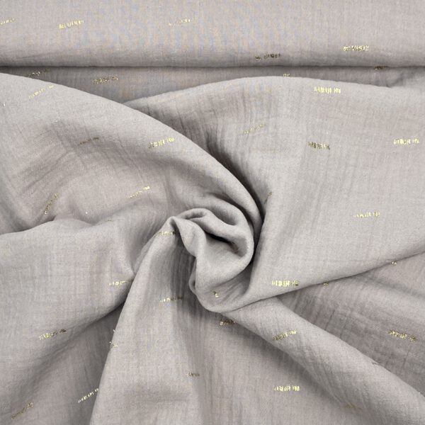 Musseline Kit Goldtupfen