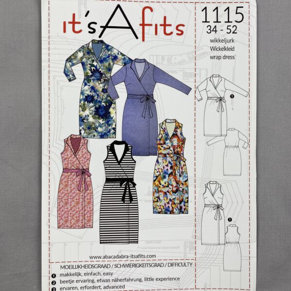 Its a fits Schnittmuster 1115 Wickelkleid