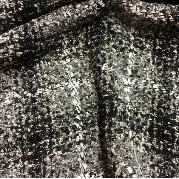 Glitzer Karos schwarz-grau – Bild 4