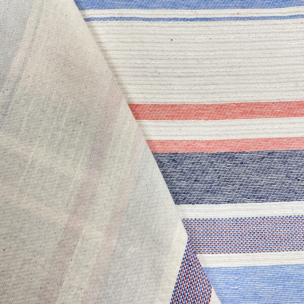 Madras Streifen Jeansblau – Bild 6