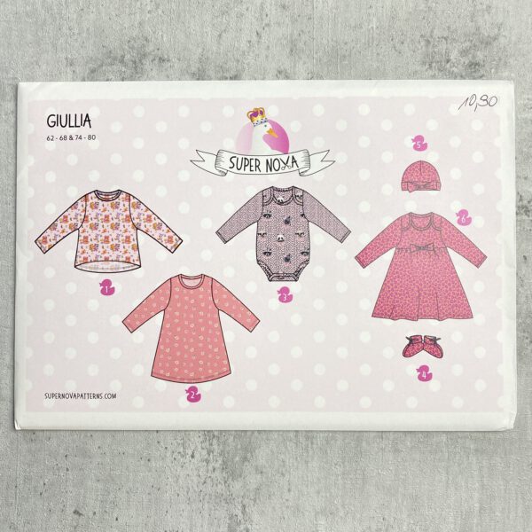 Super Nova Guilia Schnittmuster Baby