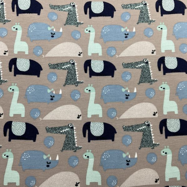 Baumwolljersey Dinos