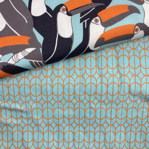 Baumwolljersey Tucan – Bild 5