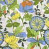 Baumwolldruck Floral-Silberstreifen – Bild 7