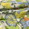 Baumwolldruck Floral-Silberstreifen – Bild 6