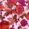 Baumwolldruck Floral-Silberstreifen – Bild 2