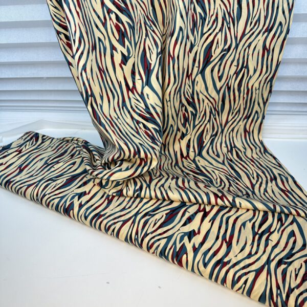 Baumwollpopeline Zebra Print-Fibre Mood – Bild 4