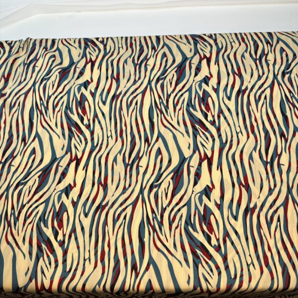 Baumwollpopeline Zebra Print-Fibre Mood – Bild 5