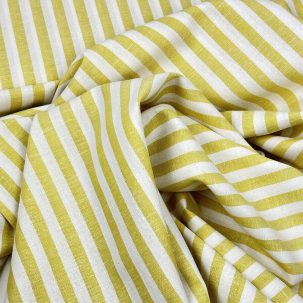 Light Linen- Yellow Stripes