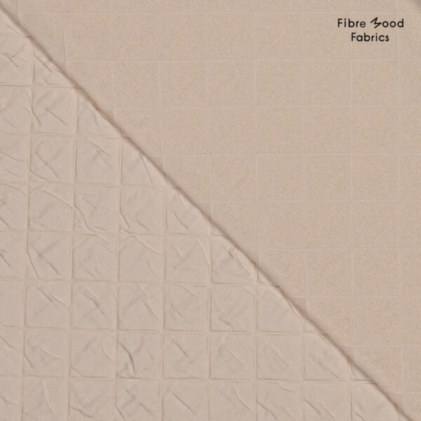 Quilted Check Ecru -Fibre Mood – Bild 3