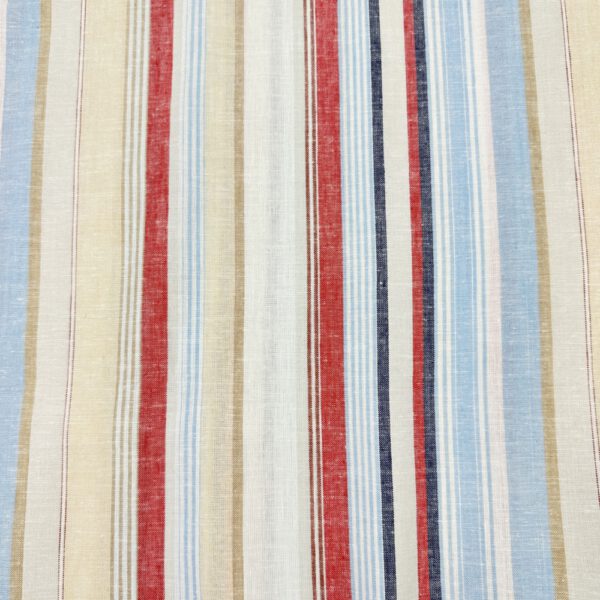 Viscose-Linen Stripes