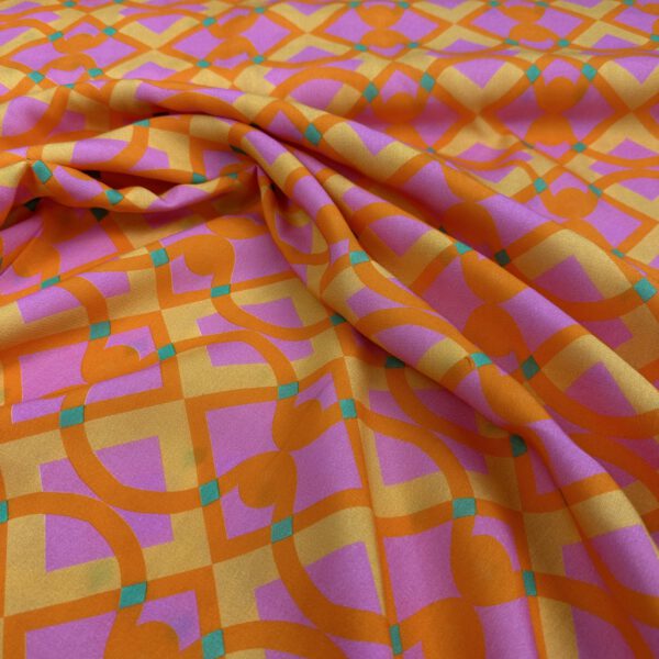 Viscose Geometric Pattern