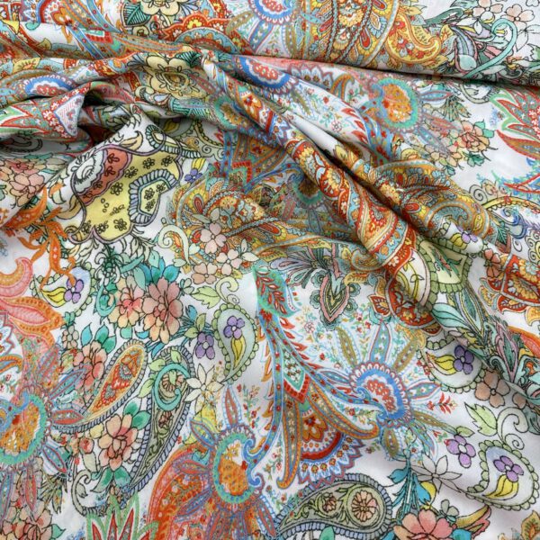 Viscose Paisley