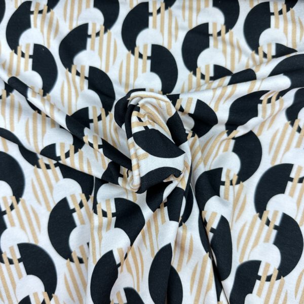 Viscosejersey Half Circle – Bild 4
