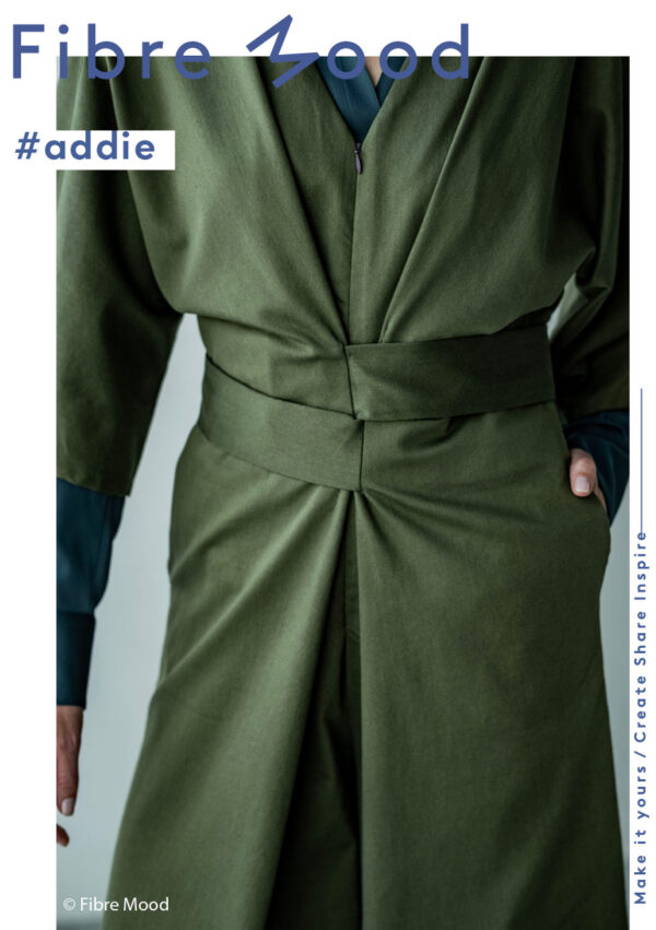 Twill Denim Dunkelgrün – Bild 5