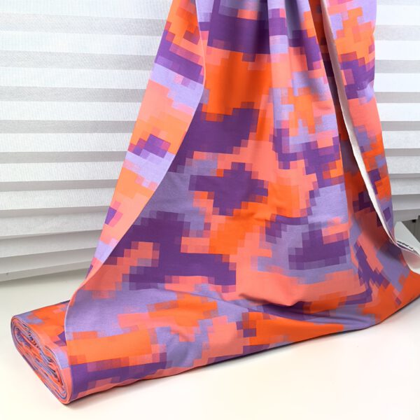French Terry Pixel Camouflage – Bild 4