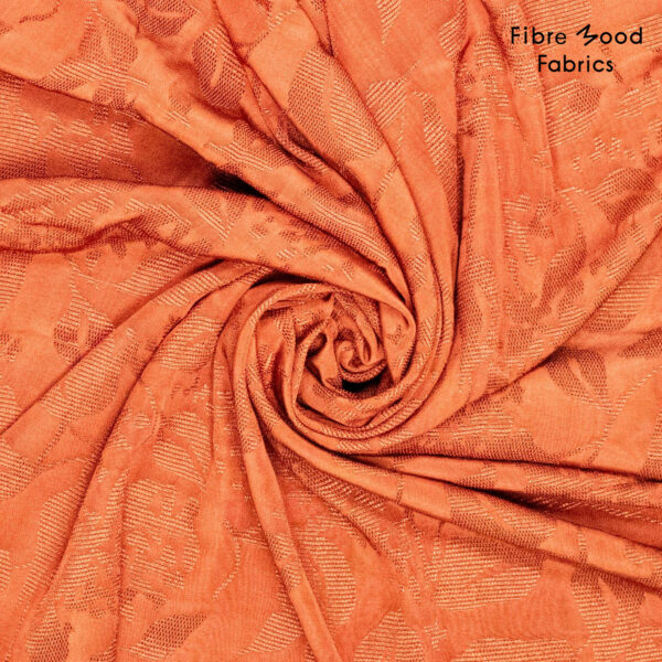 Jaquard Rostrot -Fibre Mood – Bild 4