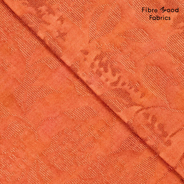 Jaquard Rostrot -Fibre Mood – Bild 3