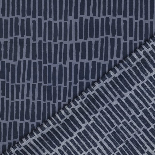 Baumwollpopeline BlueStripes – Bild 5