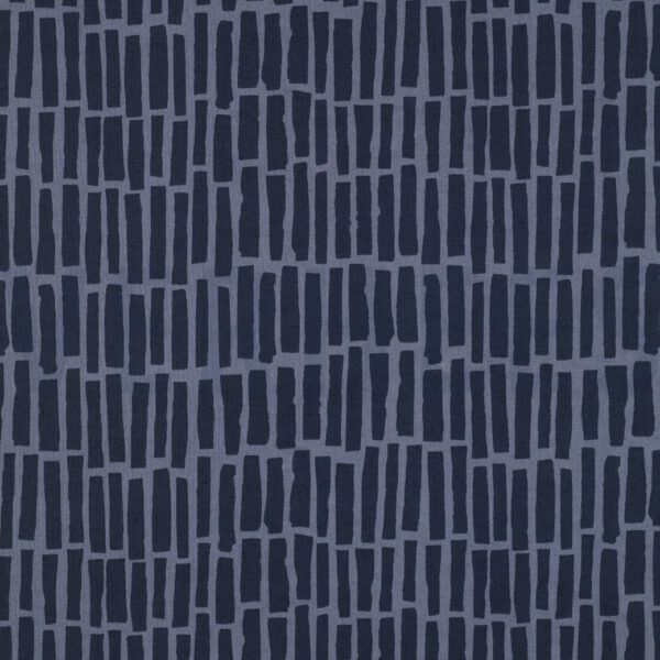 Baumwollpopeline BlueStripes
