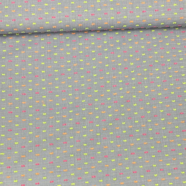 Cotton Dobby Neon – Bild 4