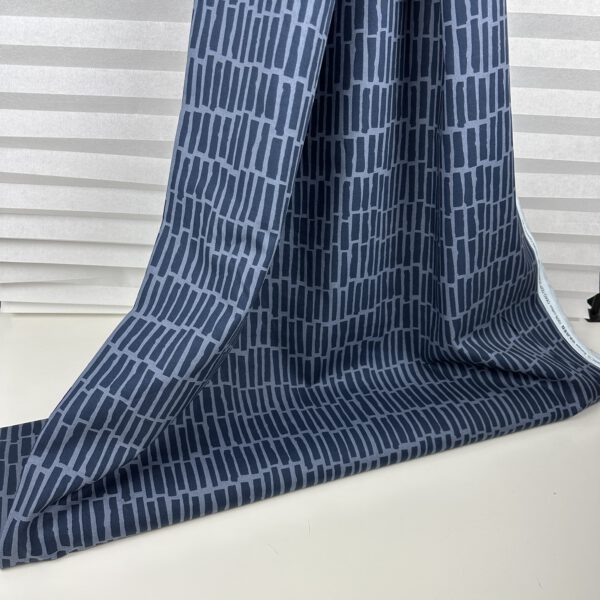 Baumwollpopeline BlueStripes