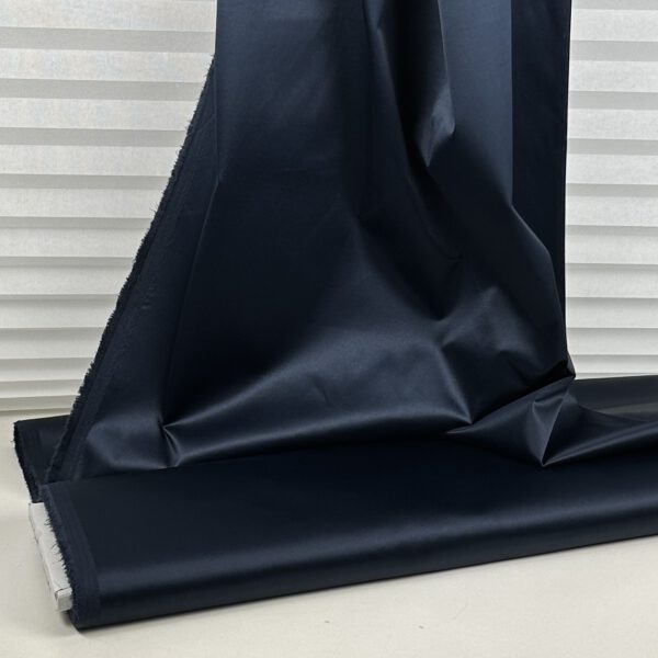 Satinstretch Nachtblau – Bild 5