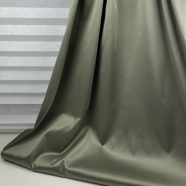 Stretch Satin Pistazie – Bild 4