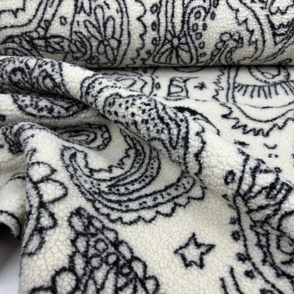 Teddyplüsch Paisley