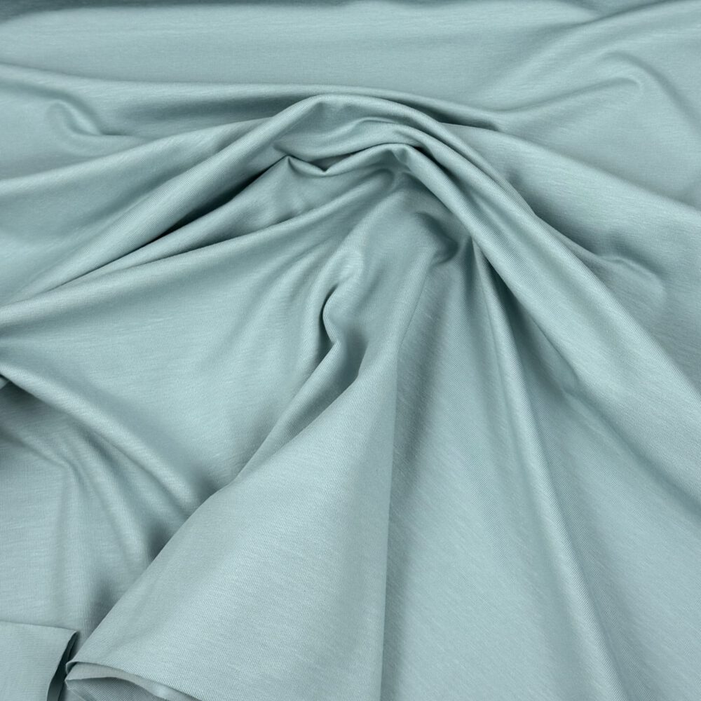 Baumwolljersey Basic Blautöne – Bild 7