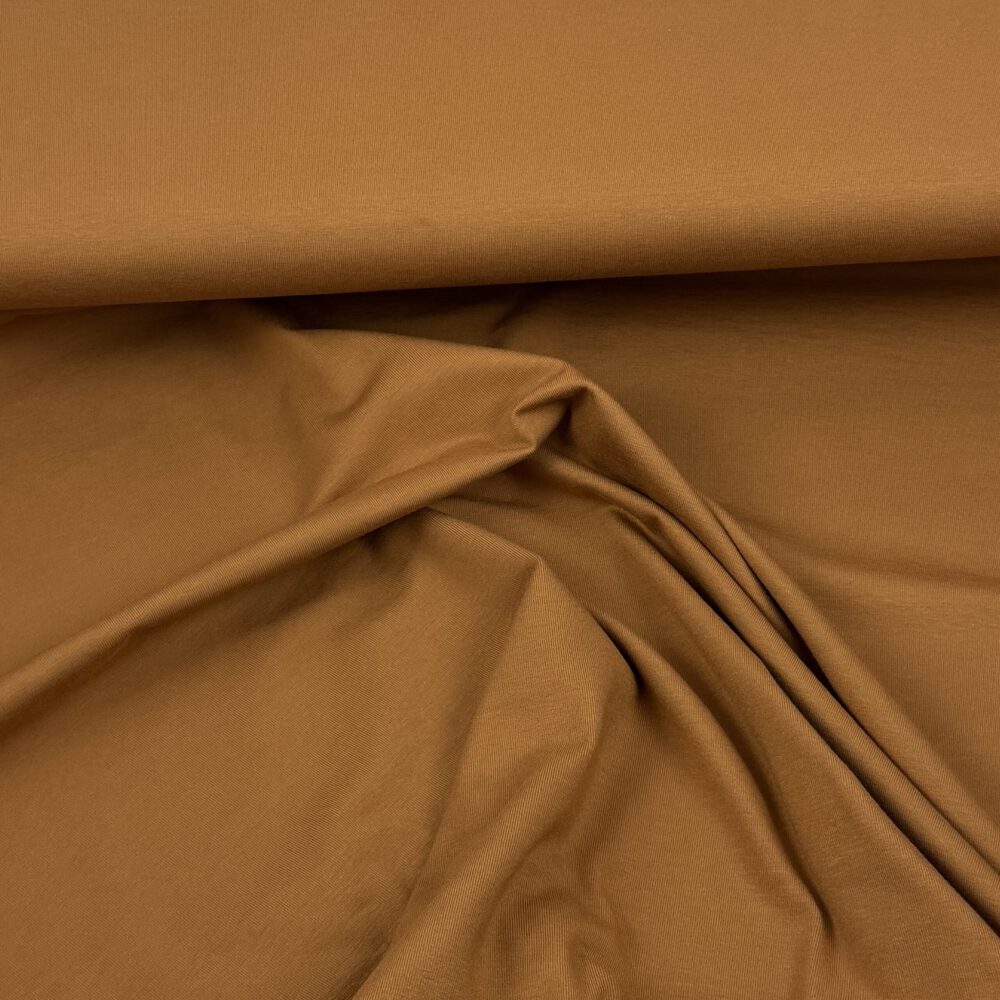 Baumwolljersey Basic Erdtöne – Bild 6