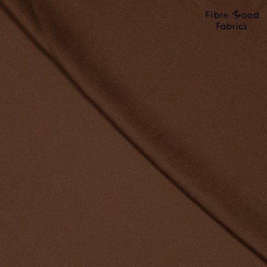 Lyocell Satin Braun – Bild 2