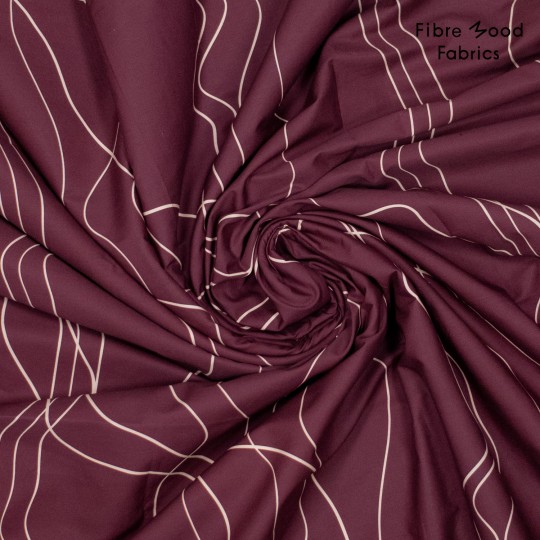 Baumwoll Popeline Lines – Bild 5