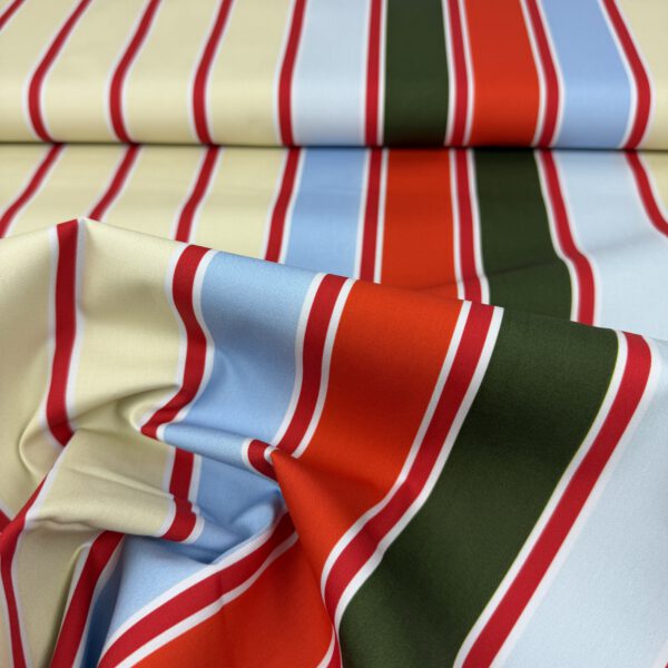 Soft Popeline Streifen