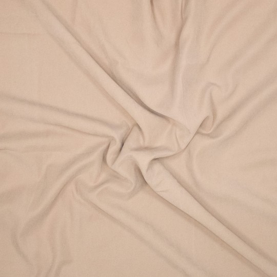 Viskose-Polyester Twill mit Cupro Touch – Camel, weich fließend & edel – Bild 5