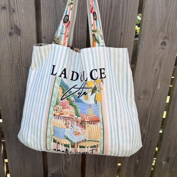 Taschenpaneel „La Dolce Vita – Amalfi Coast“ – Nähspaß mit Urlaubsflair