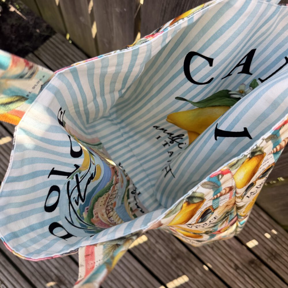 Taschenpaneel „La Dolce Vita – Amalfi Coast“ – Nähspaß mit Urlaubsflair – Bild 4