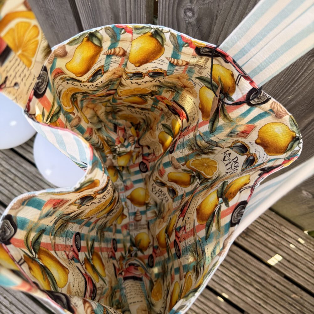 Taschenpaneel „La Dolce Vita – Amalfi Coast“ – Nähspaß mit Urlaubsflair – Bild 5