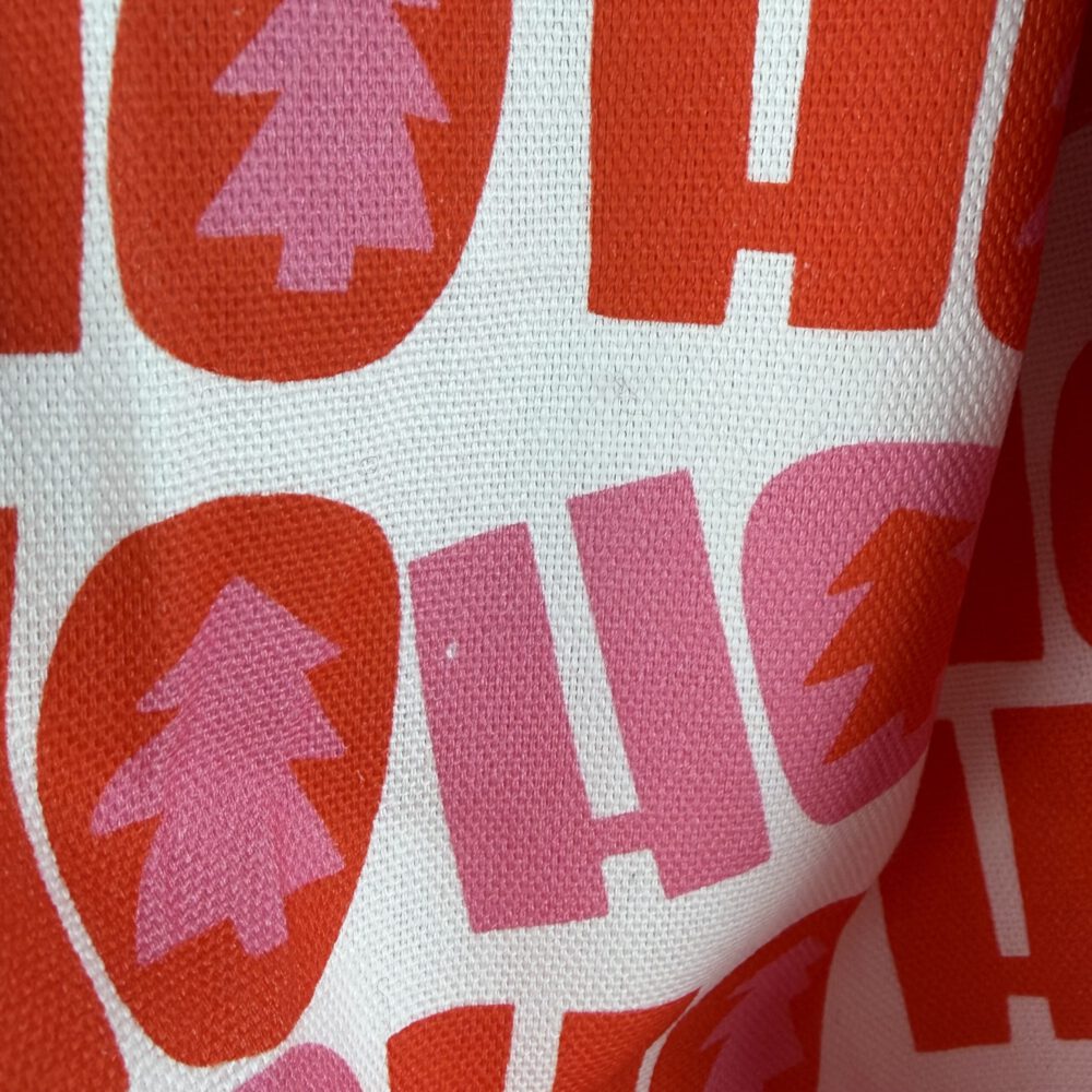 Ho Ho Ho – Weihnachtlicher Canvas mit Tannenbäumen – Bild 4