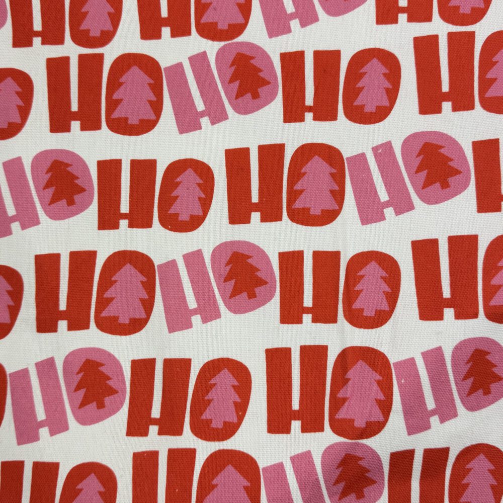 Ho Ho Ho – Weihnachtlicher Canvas mit Tannenbäumen – Bild 6