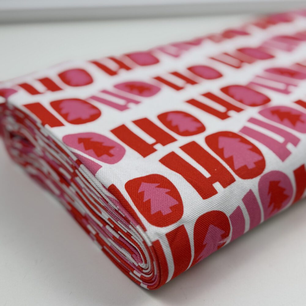 Ho Ho Ho – Weihnachtlicher Canvas mit Tannenbäumen – Bild 7