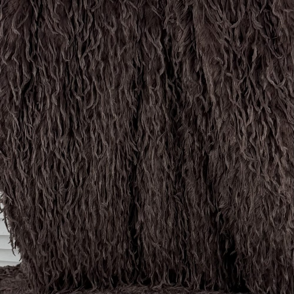 Kuscheliger Strickstoff mit Fransen – Bild 7