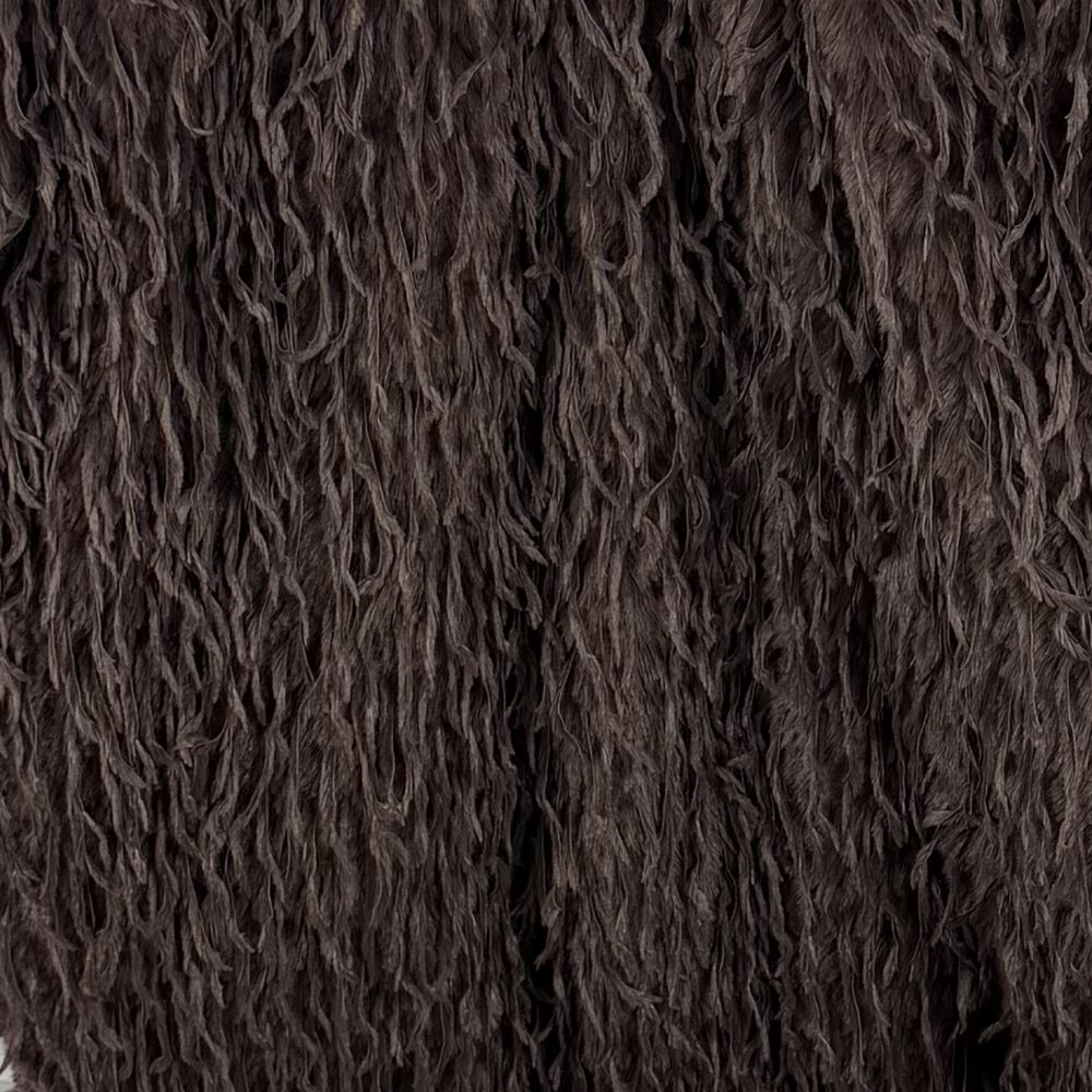 Kuscheliger Strickstoff mit Fransen – Bild 6