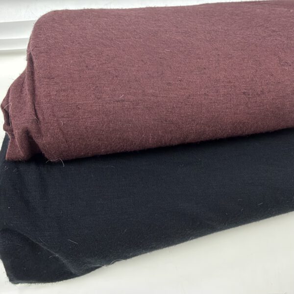Strick Viscose-Wolle